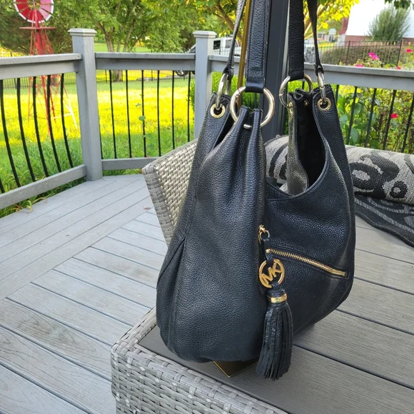 Michael Kors Hobo Charm Tassle Bag